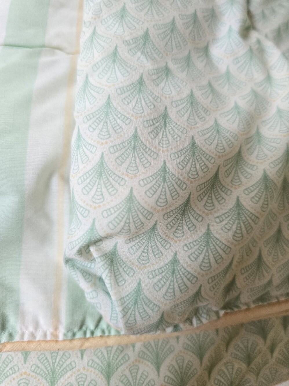 Vintage Laura Ashley 80s Palmetto Comforter Country Cottagecore Full / Double